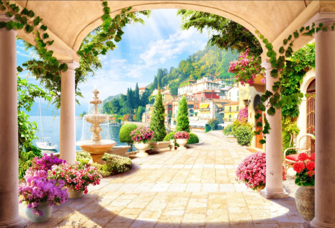 Фотообои Фреска