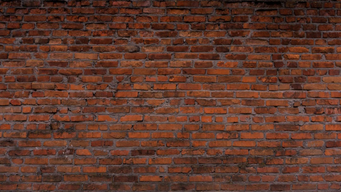 Фотошпалери Темно-червоний цегла