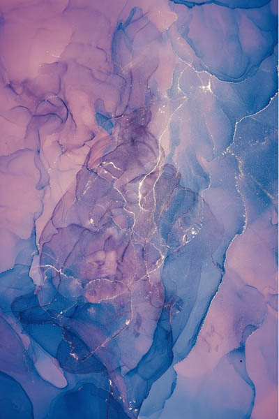 Фотошпалери синьо-фіолетовий флюїд