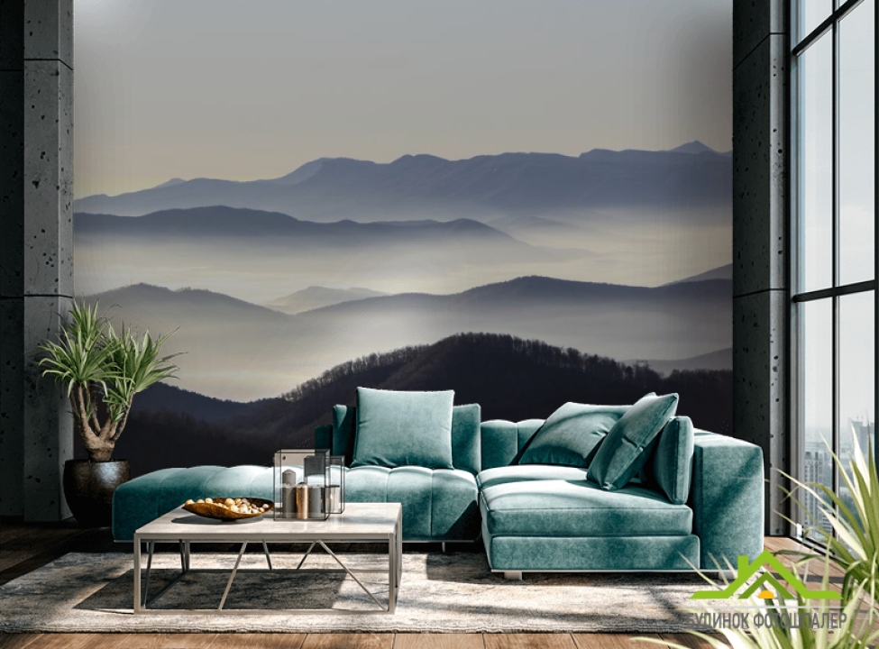 выбрать Фотошпалери гори за горами Фотообої по стилю на стіну