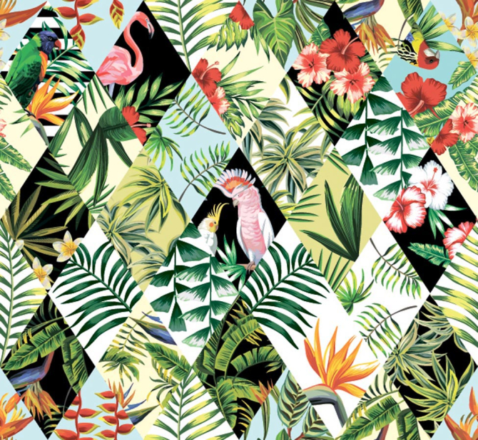 Фотошпалери Тропічні листя