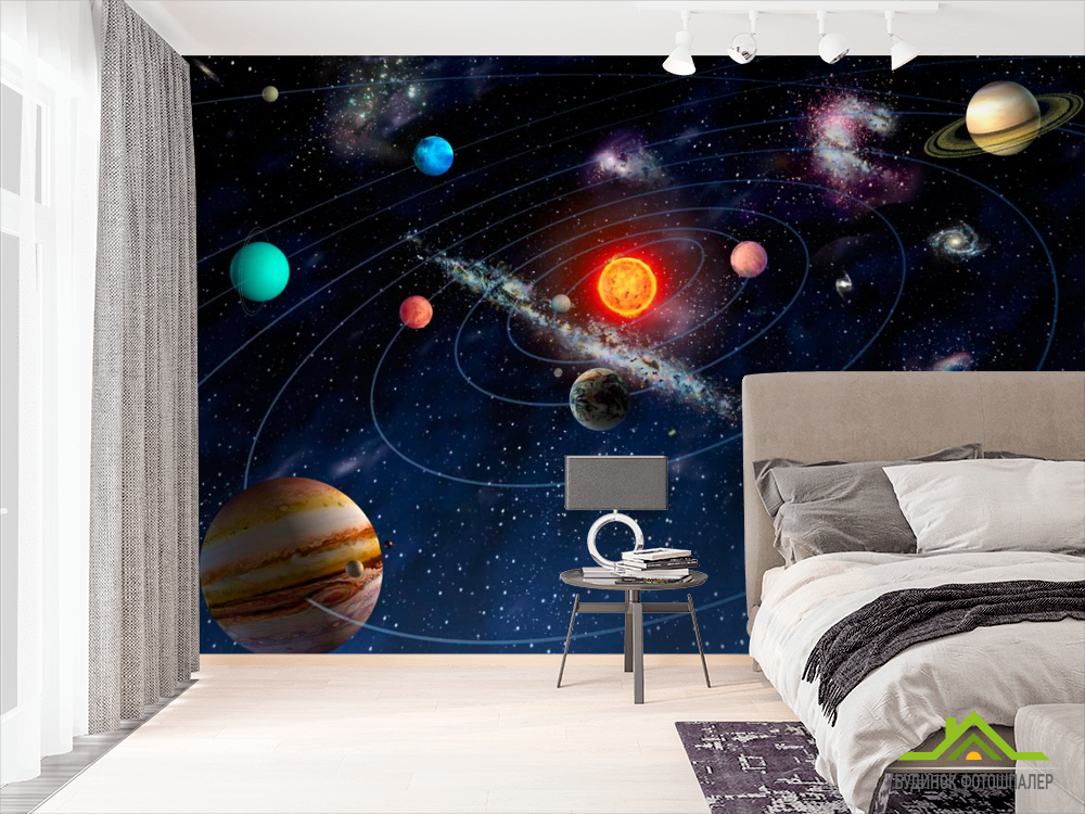 Фотошпалери Сонячна система