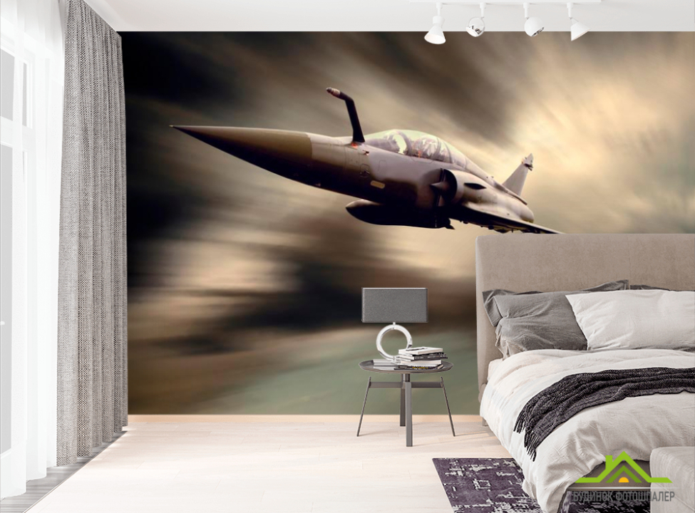 выбрать Фотообои Истребитель в небе Фотообои Самолеты на стену