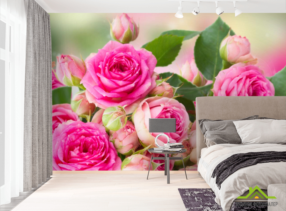 выбрать Фотошпалери чайна троянда Фотошпалери Квіти на стіну
