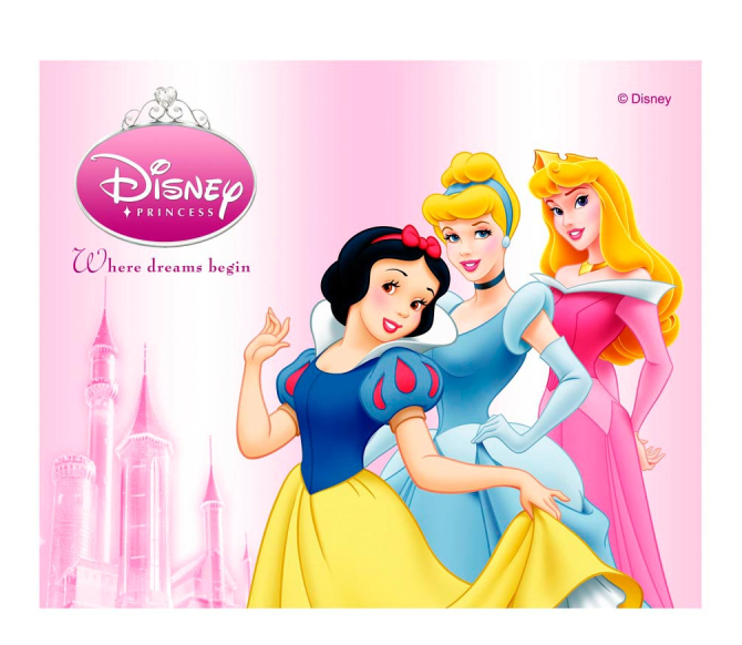 Фотошпалери 3 принцеси