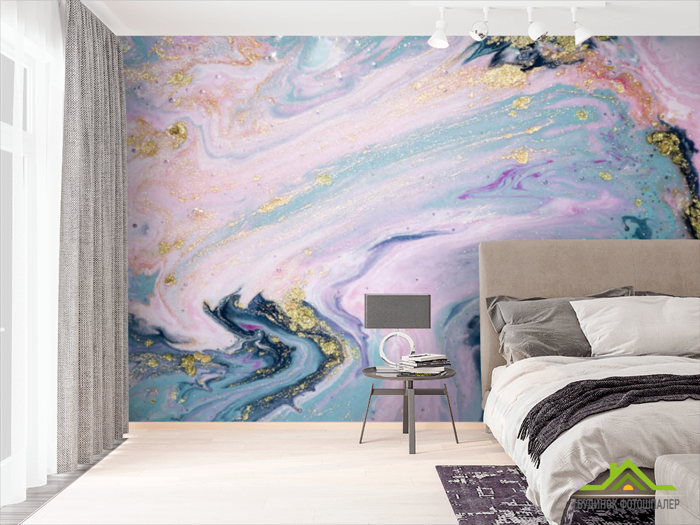 Фотообои флюид арт