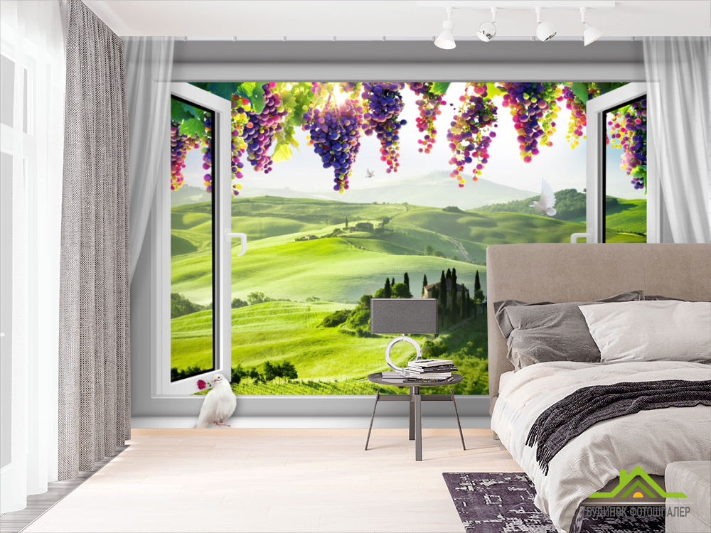 Фотообои Тоскана за окном