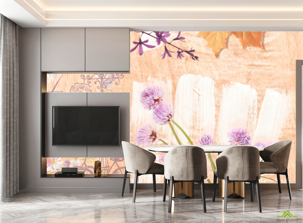 выбрать Фотошпалери Квіти Фотообої на кухню на стіну