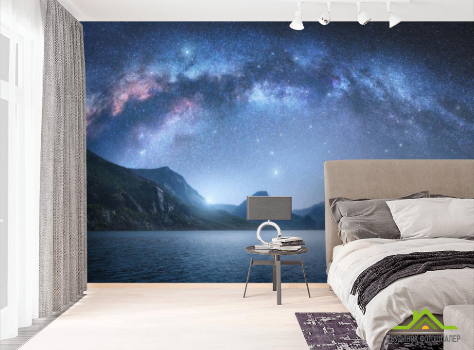 выбрать Фотошпалери Зоряне небо Фотошпалери Космос на стіну