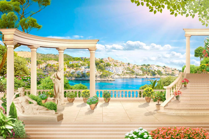 Фотообои Колоны