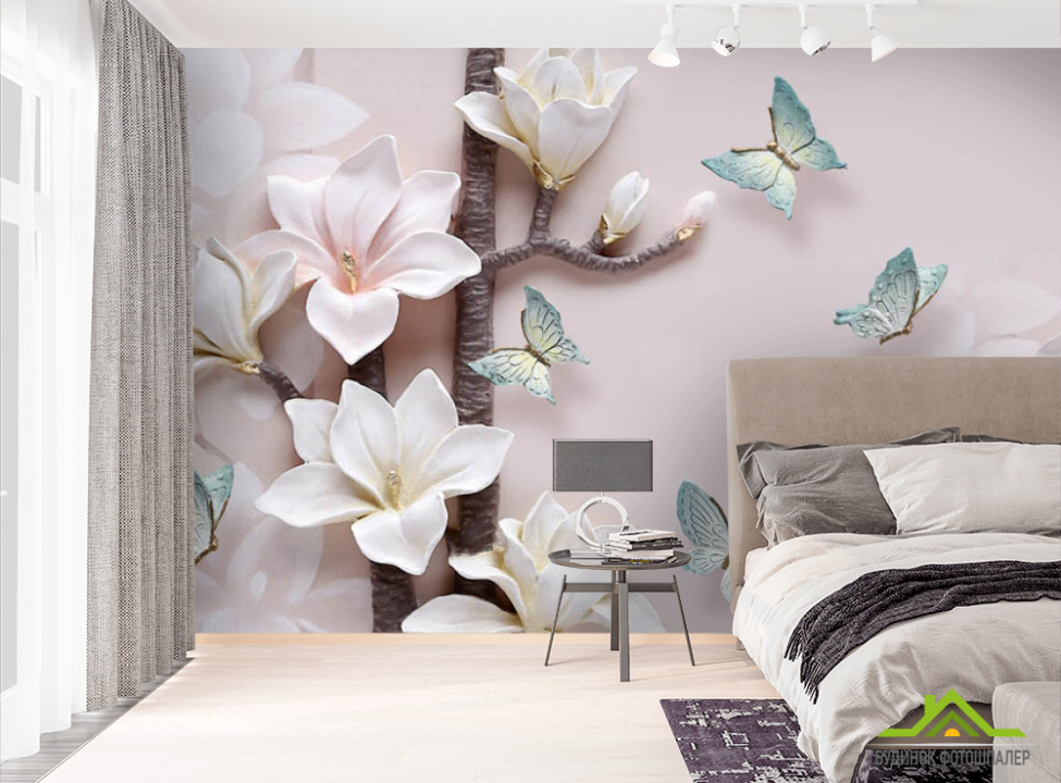 выбрать Фотообои керамические цветы Фотообои разные на стену