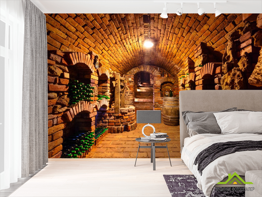 Фотошпалери винний льох