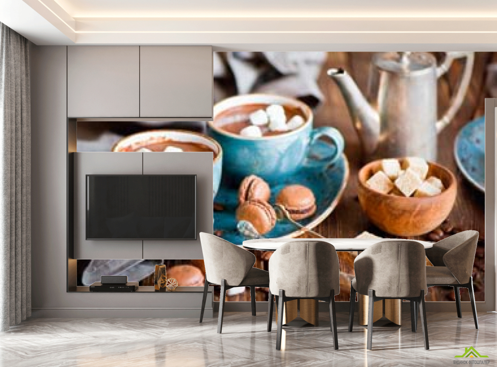 выбрать Фотошпалери Кава Фотообої на кухню на стіну