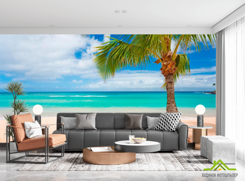 выбрать Фотообои Шезлонги на Мальдивах Фотообои мальдивы на стену