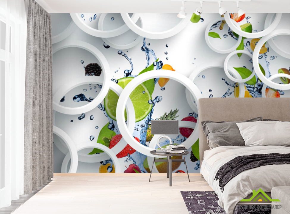 выбрать Фотообои 3д фрукты Фотообои Еда и напитки на стену