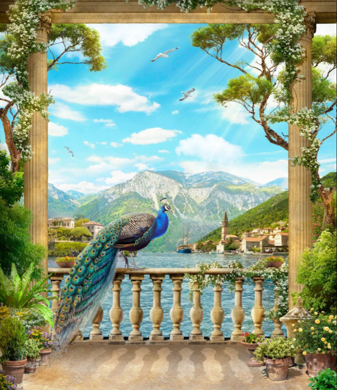 Фотошпалери Фреска