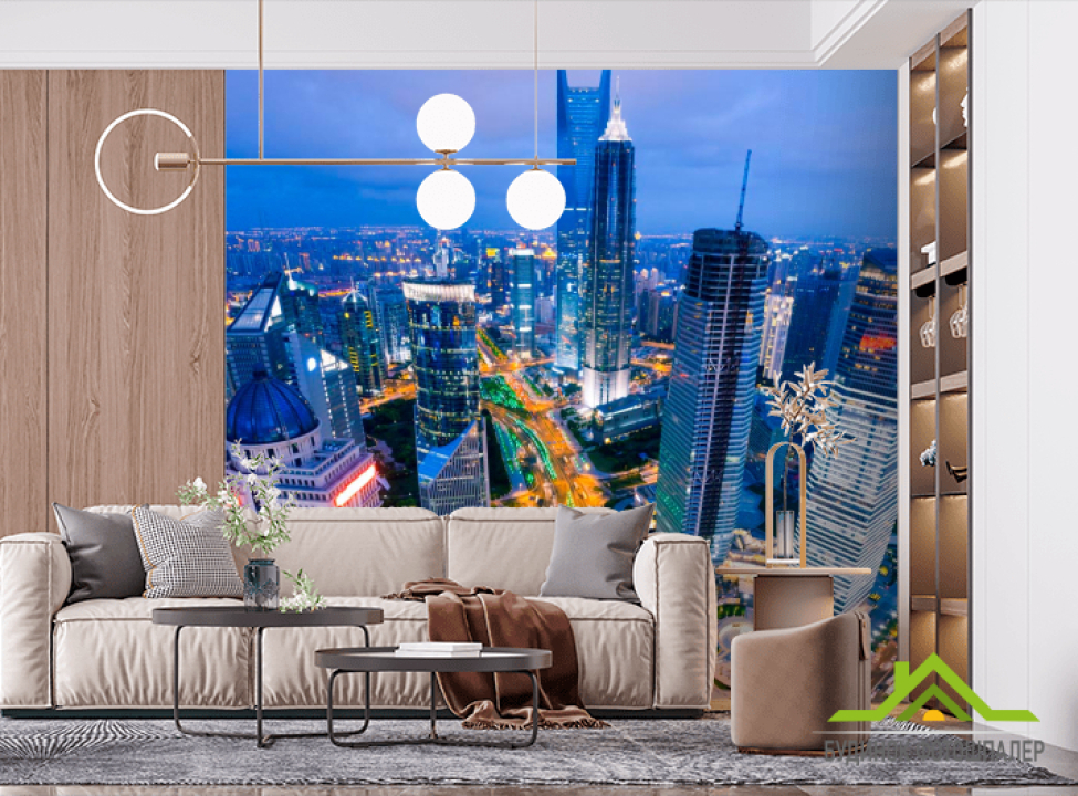 выбрать Фотообои Город Чикаго с высоты Фотообои Город на стену