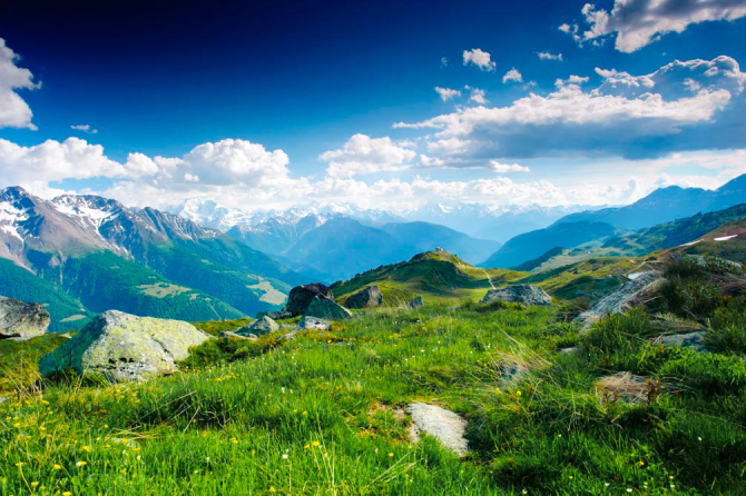 Фотошпалери Гірські нерівності