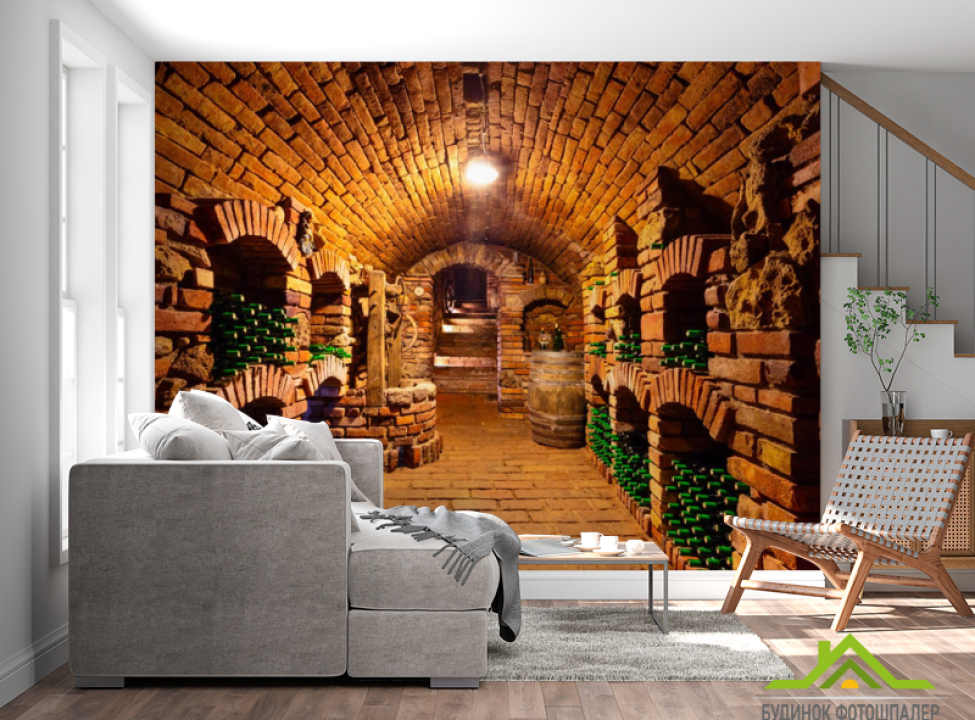 выбрать Фотошпалери винний льох Фотошпалери різні на стіну