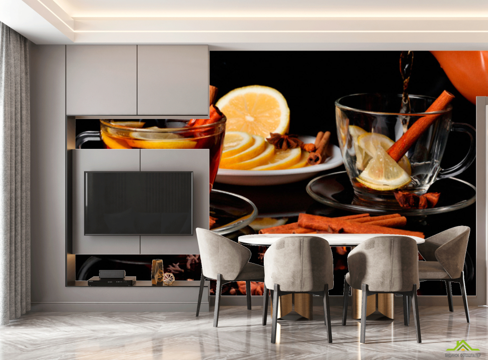выбрать Фотошпалери Чай Фотообої на кухню на стіну