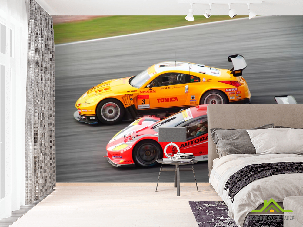 Фотошпалери Автоперегони