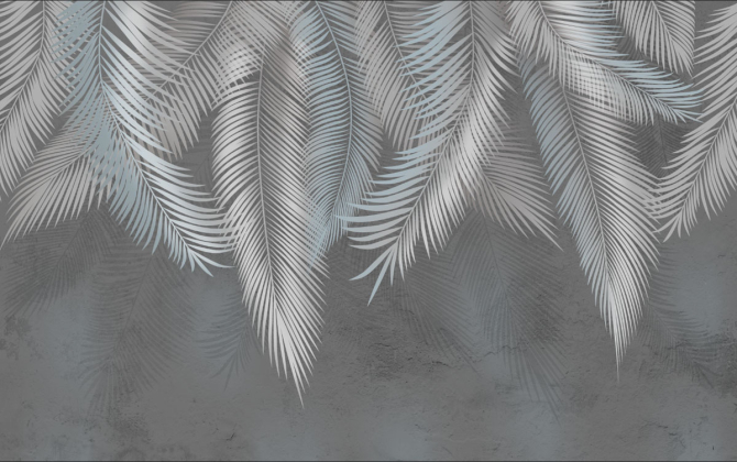 Фотошпалери тропічні листя