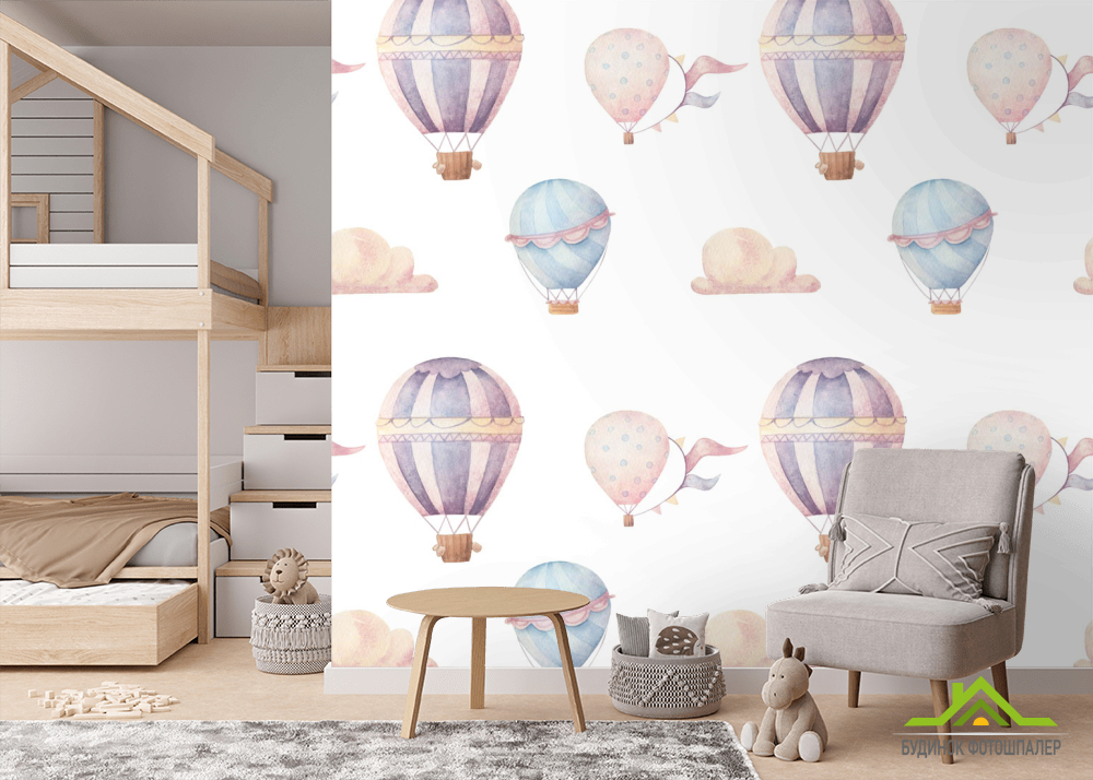 Фотошпалери Повітряні кулі