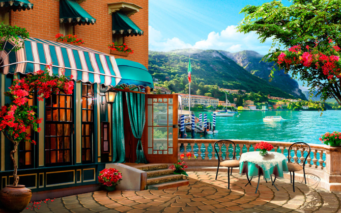 Фотошпалери Сучасна фреска