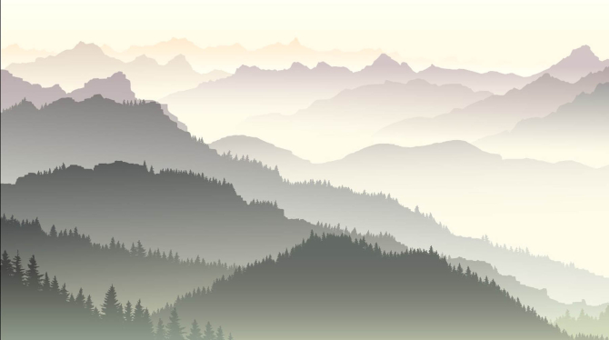 Фотошпалери Скандинавські гори