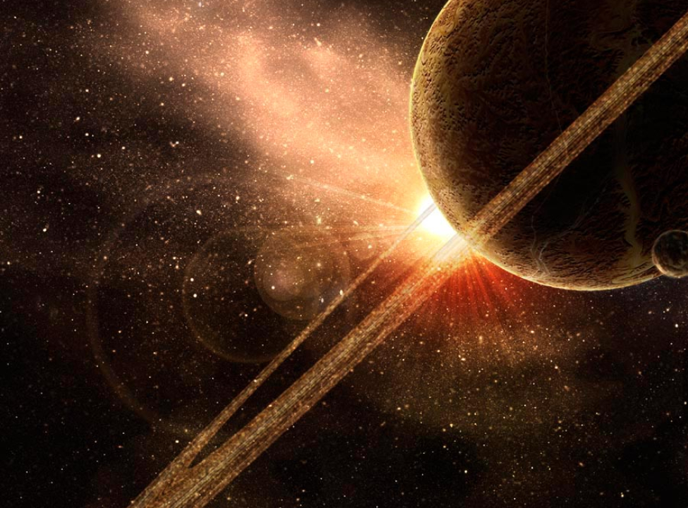 выбрать Фотошпалери Сатурн Фотошпалери Космос на стіну