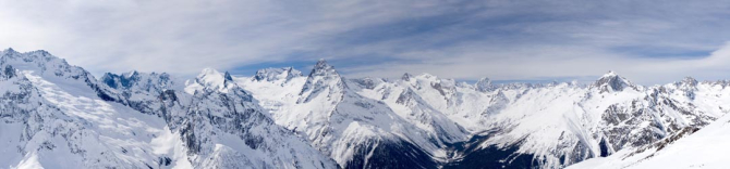 Фотошпалери снігові гори