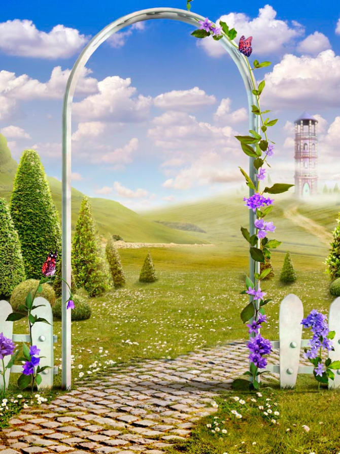 Фотошпалери Казковий сад