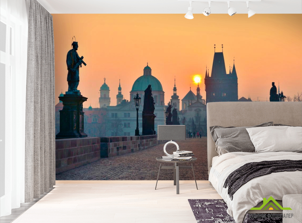 выбрать Фотошпалери Прага, Карлів міст Фотошпалери Місто на стіну