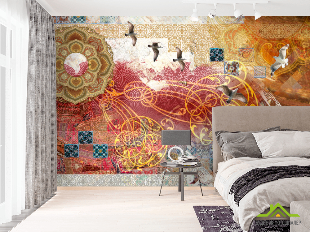 Фотошпалери Арт птиці