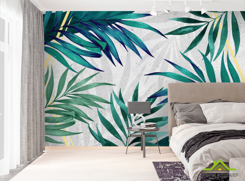 выбрать Фотообои Тропические листья Фотообои тропические листья на стену