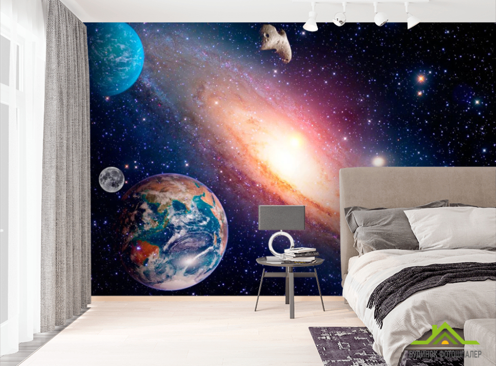 выбрать Фотообои Солнечная система Фотообои Космос на стену