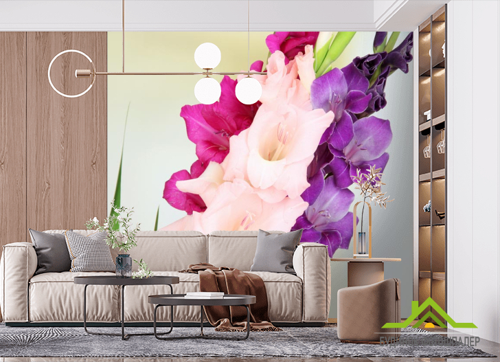 Фотообои гладиолусы