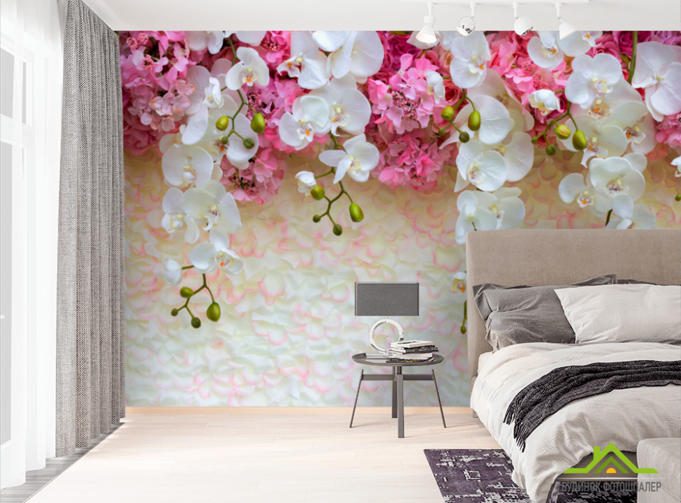 выбрать Фотошпалери квіти зі стелі Фотошпалери Квіти на стіну