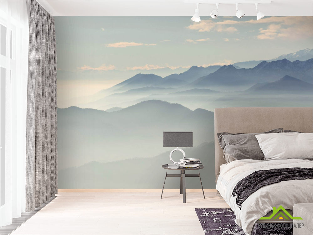 Фотошпалери Туманні гори