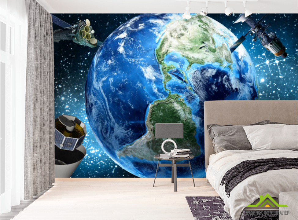 выбрать Фотошпалери Земля Фотошпалери Космос на стіну