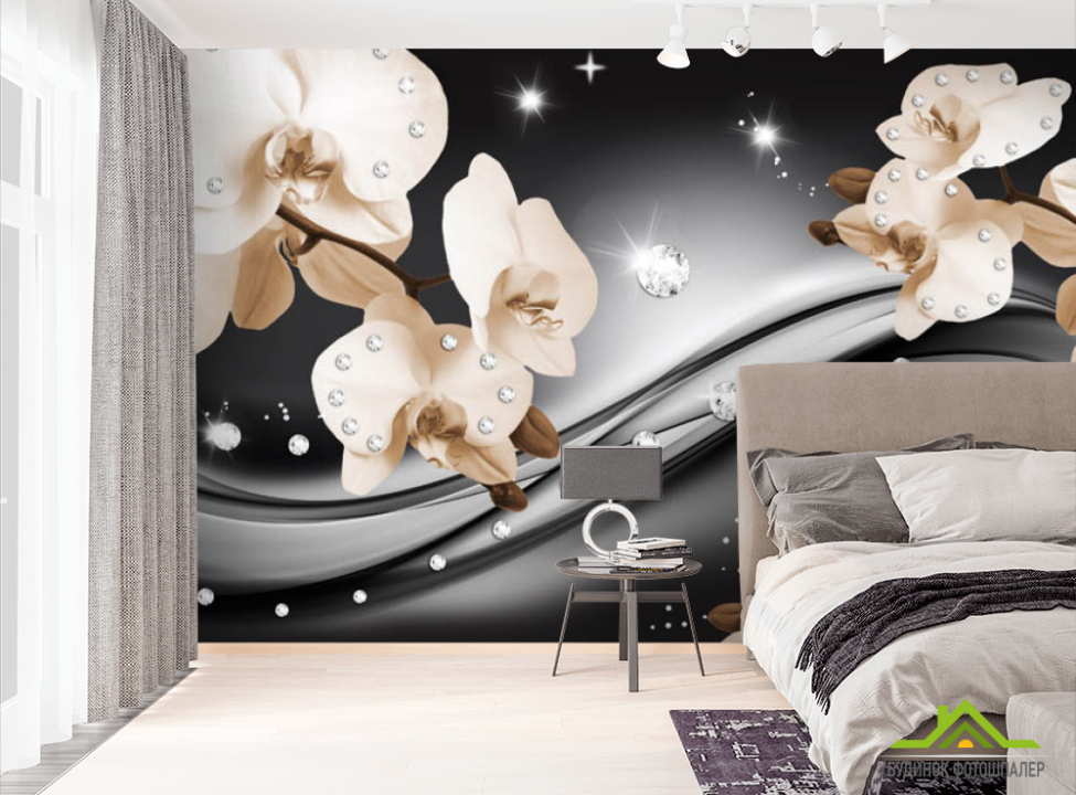 выбрать Фотошпалери 3D орхідеї Фотошпалери Квіти на стіну