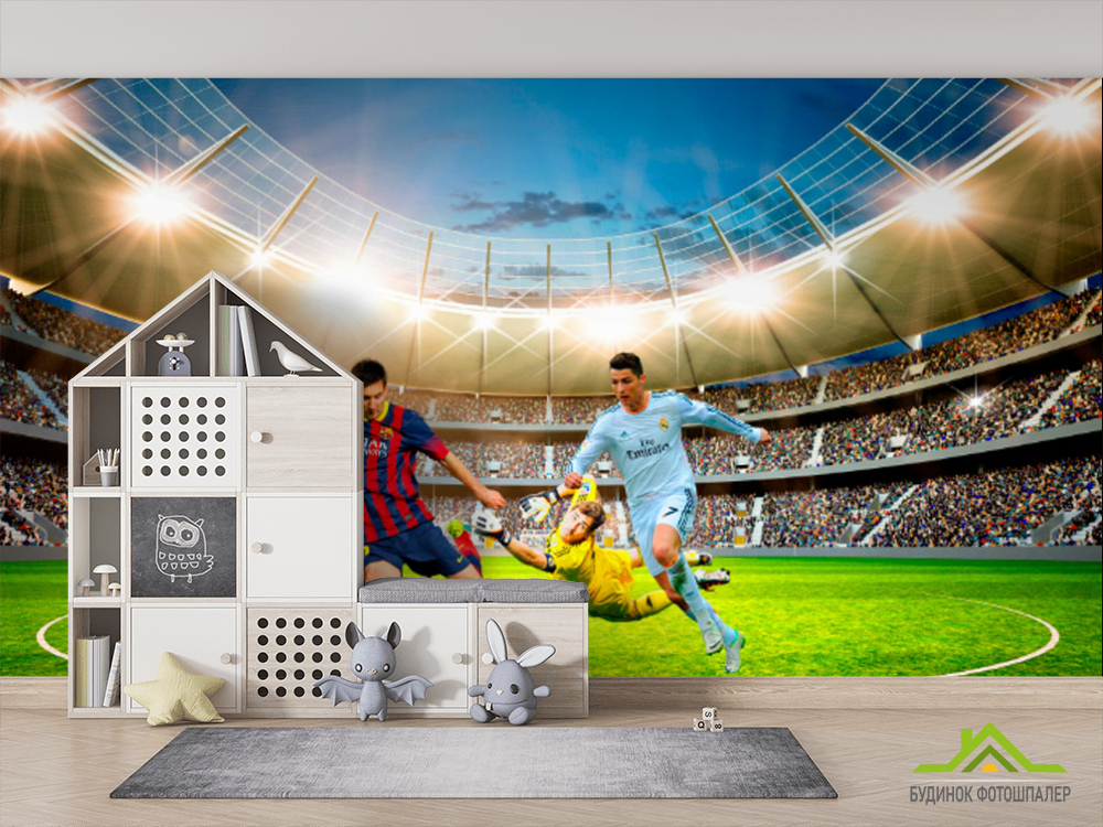 Фотообои Футбольные игроки