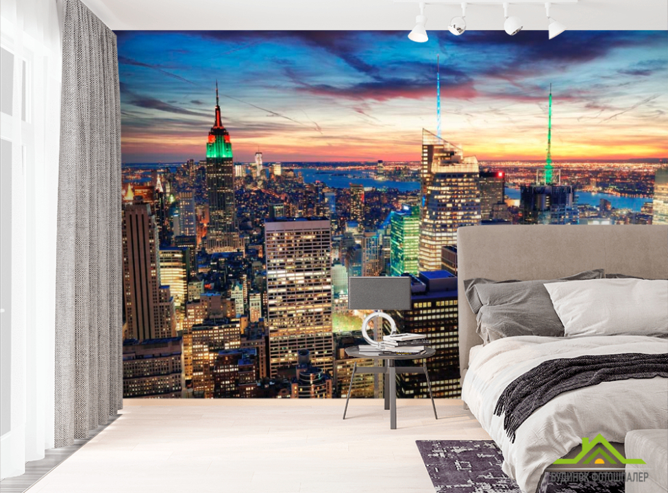 выбрать Фотообои Верхушки домов Гонконга Фотообои Гонконг на стену