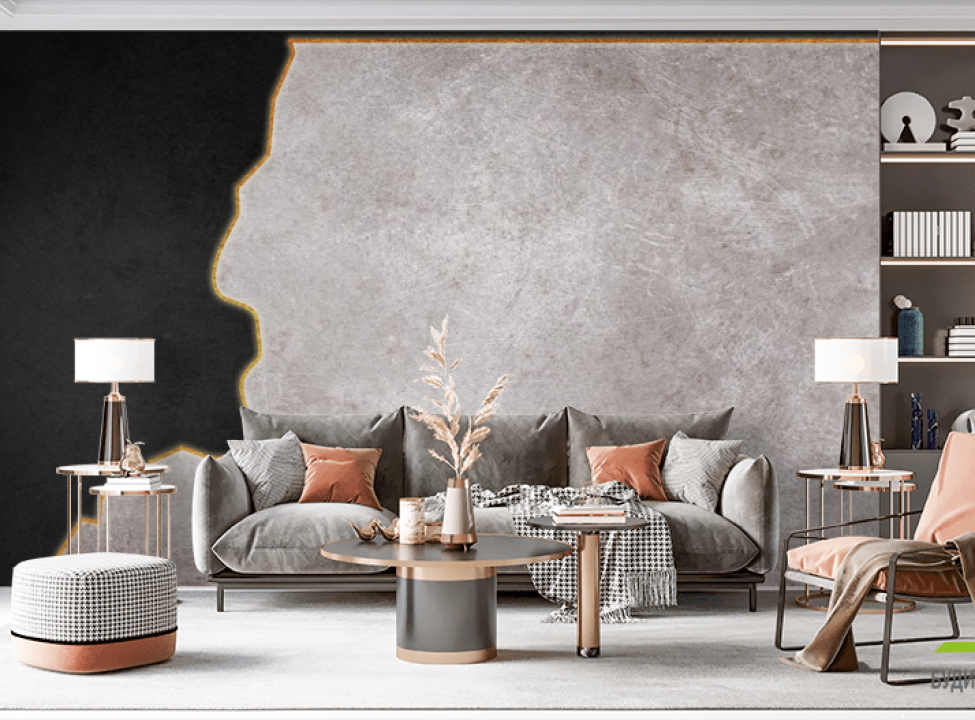 выбрать Фотообои стена с золотом Фотообои с золочением на стену