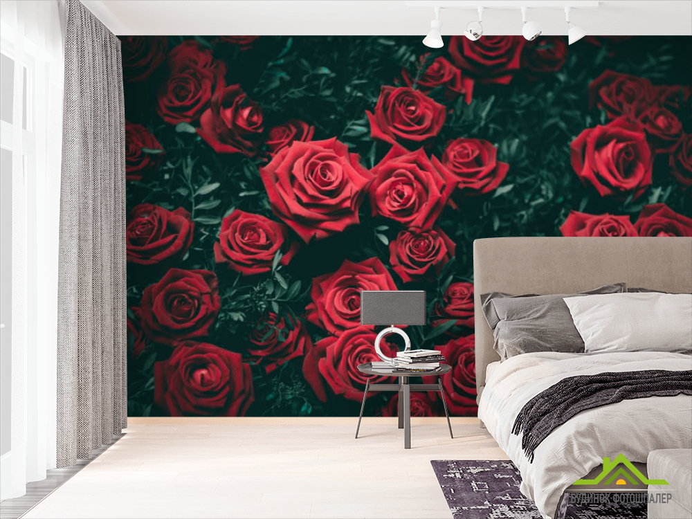 Фотошпалери троянди