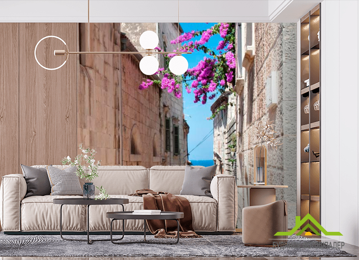 Фотошпалери Вуличка до моря