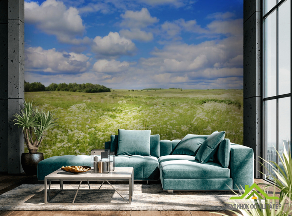 выбрать Фотошпалери полі Фотошпалери Природа на стіну