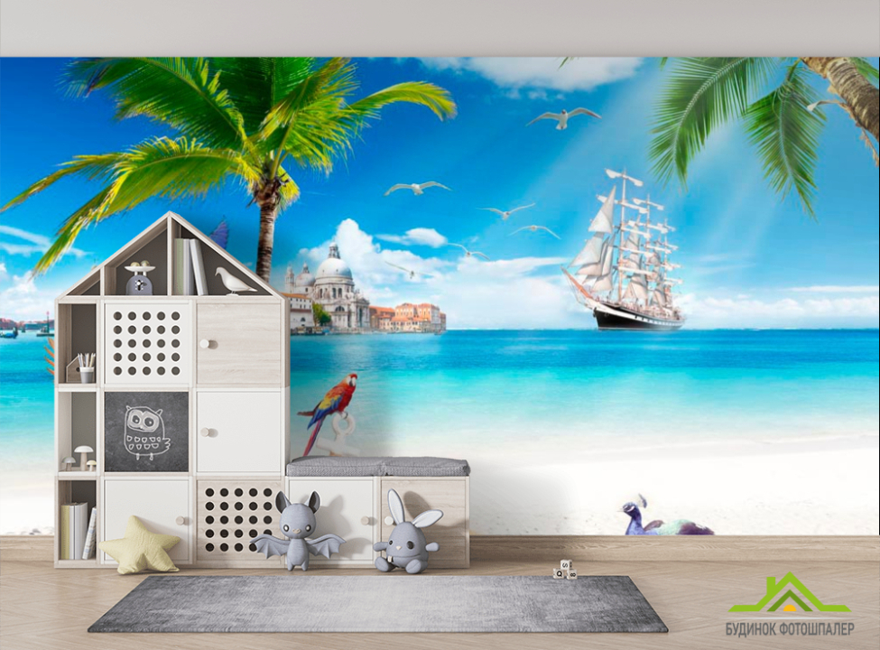 выбрать Фотообои Берег Фотообои пираты на стену