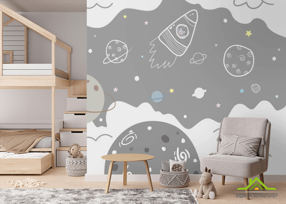 Фотошпалери Космос дитячий