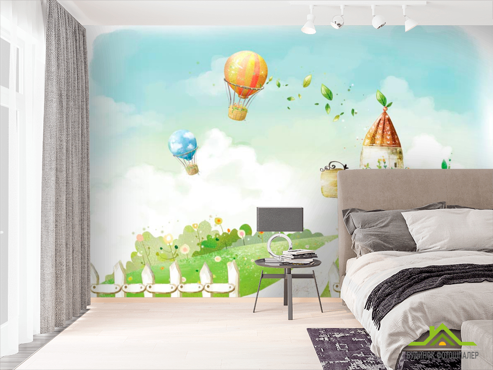 Фотообои Воздушные шары